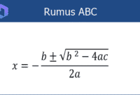 Rumus ABC Matematika