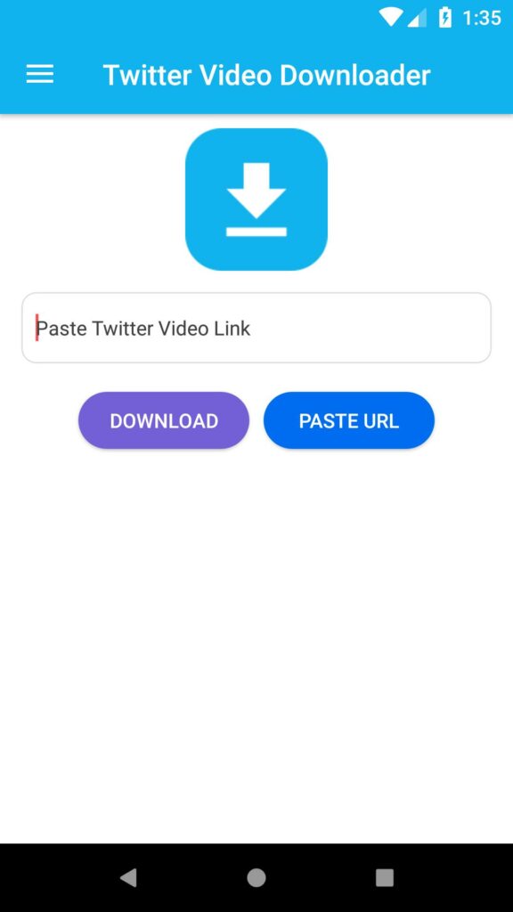 Aplikasi Twitter Video Downloader