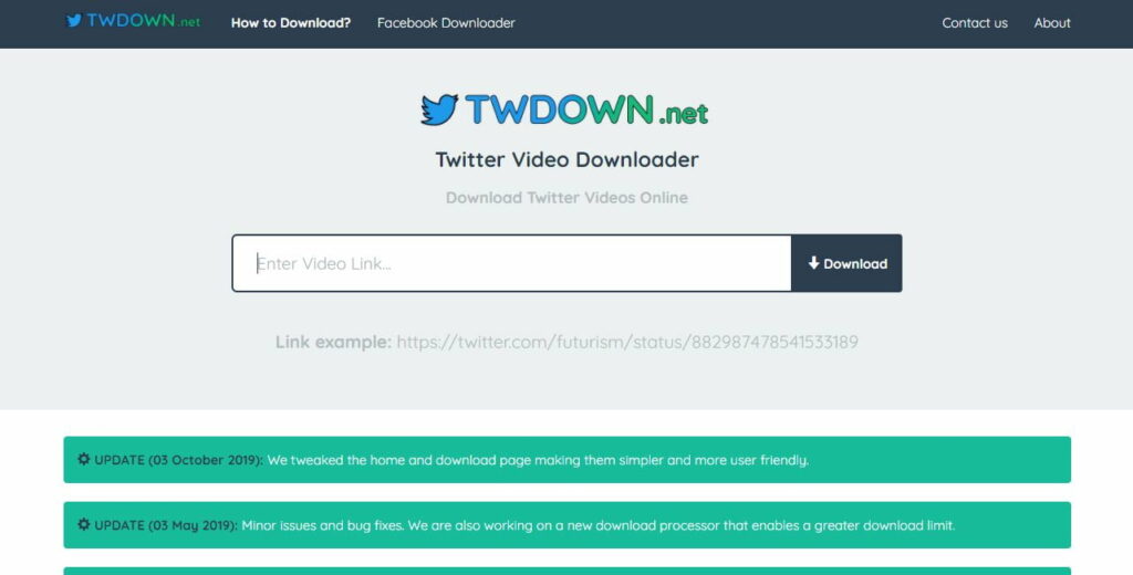 Website TwDown